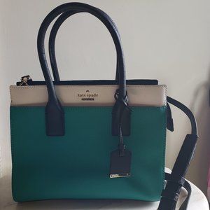*RARE Kate Spade block Satchel purse